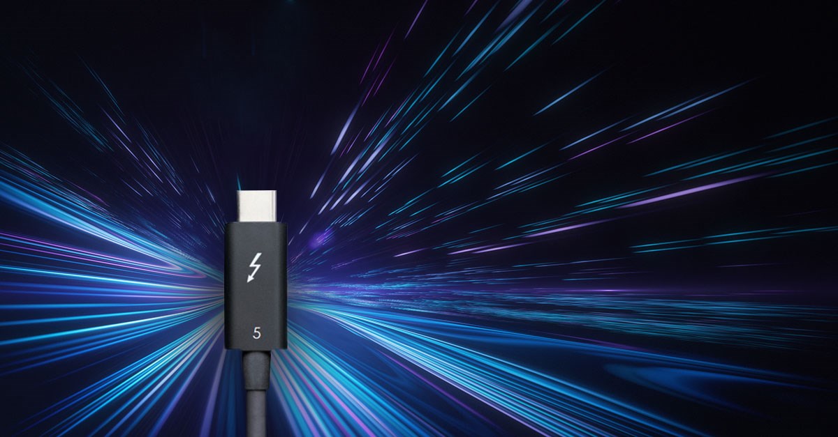 Thunderbolt 5 brings significant improvements to data transfer speed.
