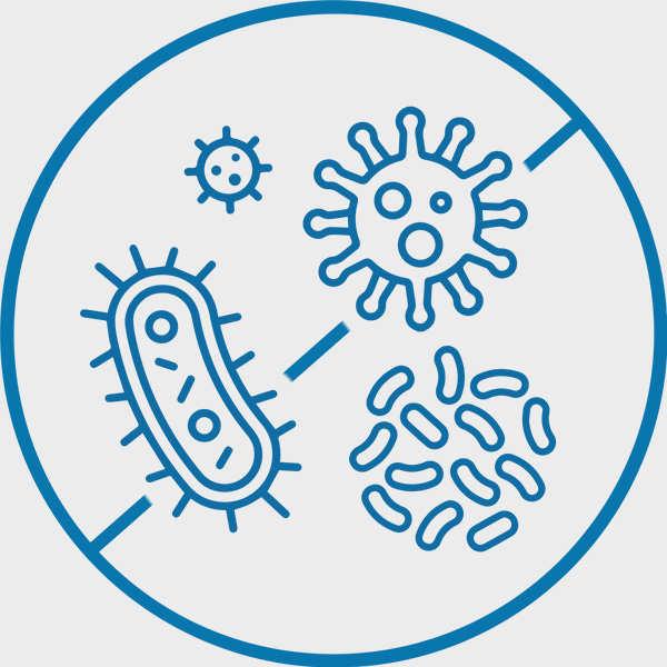 Ícone de revestimento antimicrobiano da Kensington para filtros de privacidade