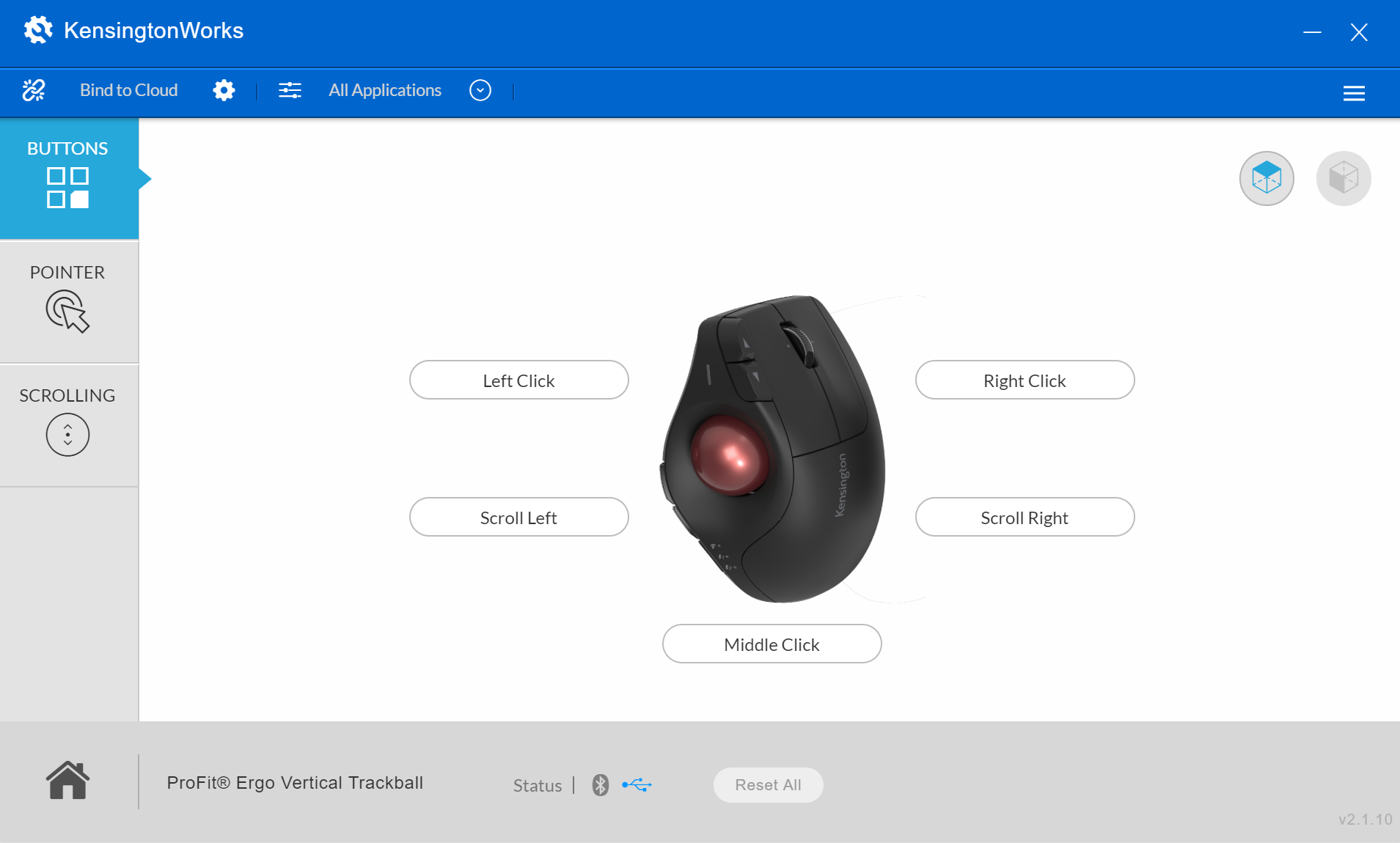 kensington trackball linux