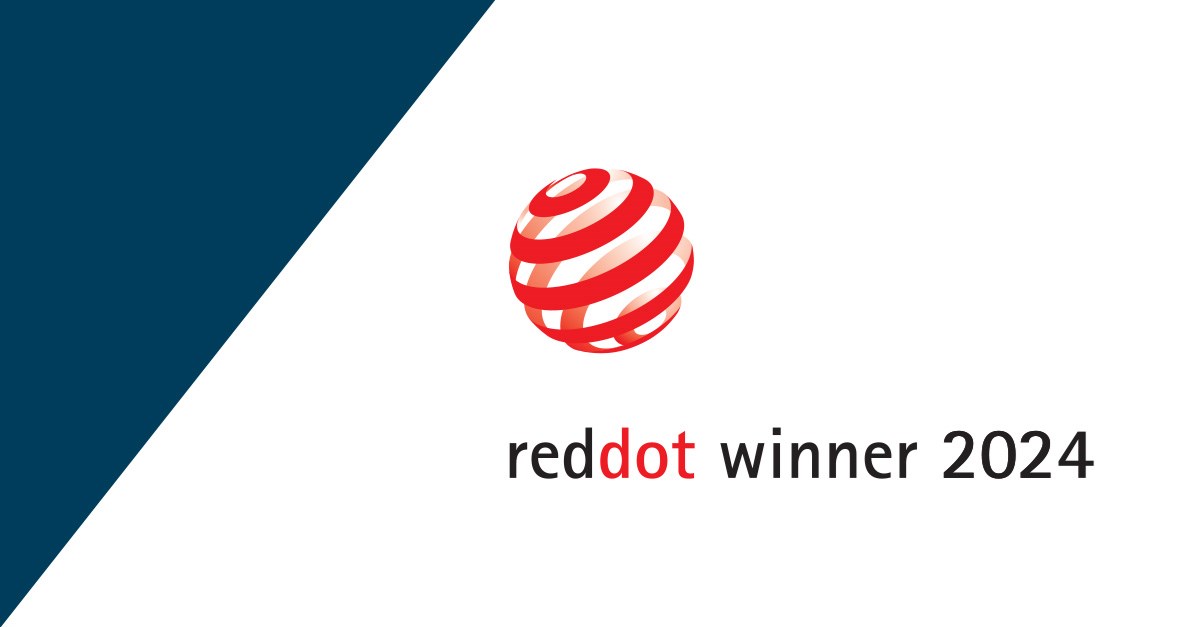 Red Dot Award logo.