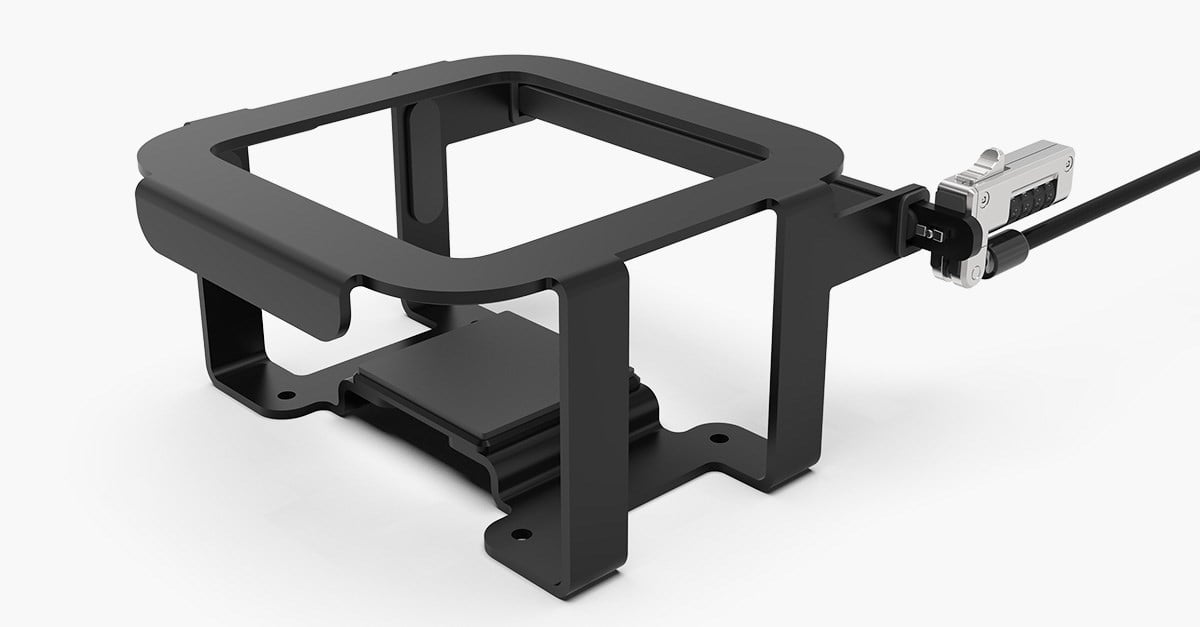 Kensington Security Mount for Mac mini on white background