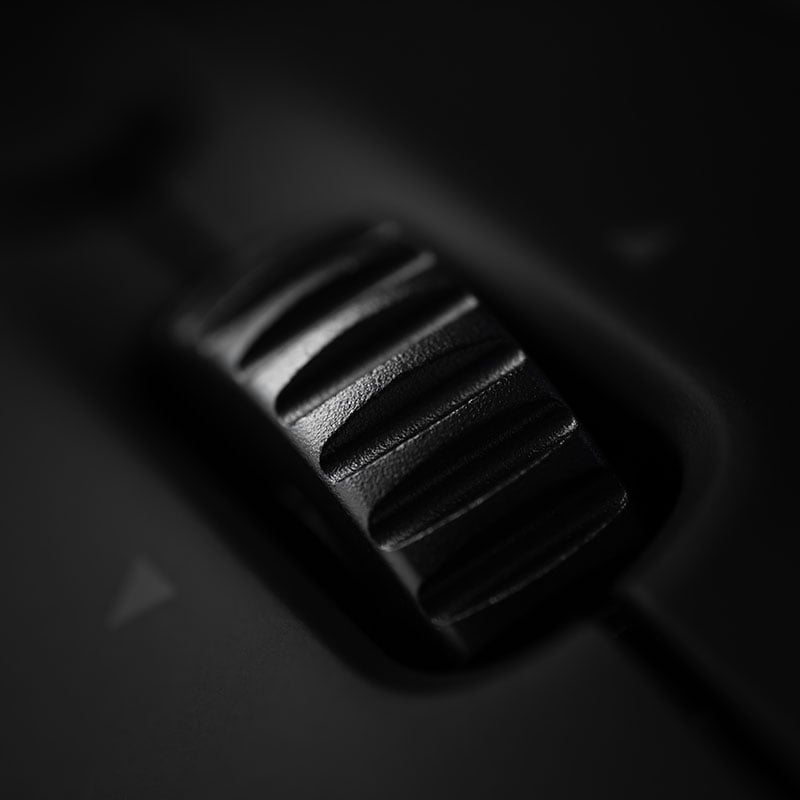 Close up to the TB550 scroll