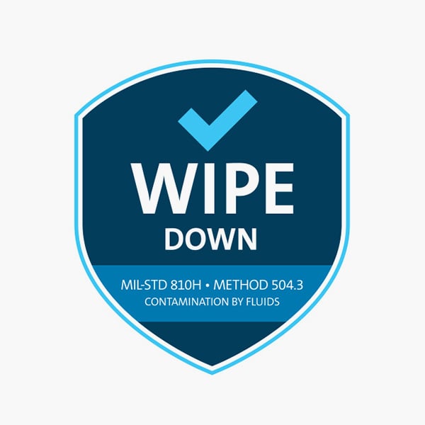 Kensington Privacy Screen Filters meet military-grade wipe down protection standards.