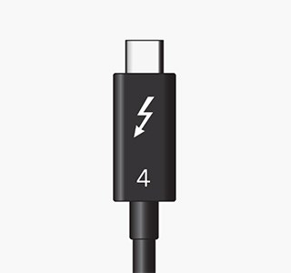 Thunderbolt 4 -kaapeli.